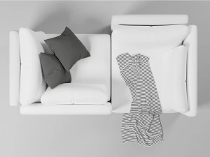 वैलेंटुना मॉड्यूलर सोफा 3D मॉडल