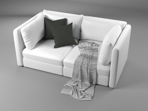 valentuna modular sofa 3D Модель