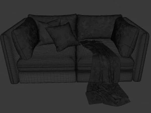 वैलेंटुना मॉड्यूलर सोफा 3D मॉडल