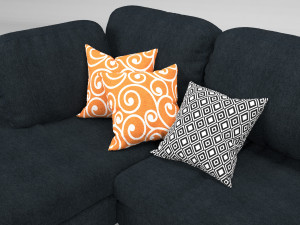 monterosso corner sofa 3D 模型