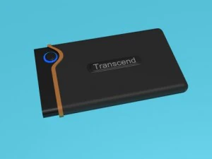 portable hard disk 3D Model