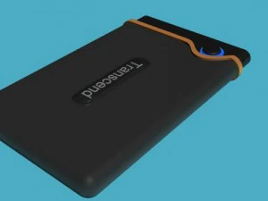 portable hard disk 3D Model