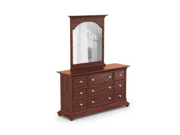 02 canyon creek dresser mirror 3D Model .c4d .max .obj .3ds .fbx .stl .blend 