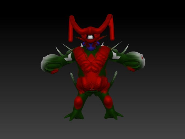 aliendudeobj Model 3D .c4d .max .obj .3ds .fbx .stl .blend 