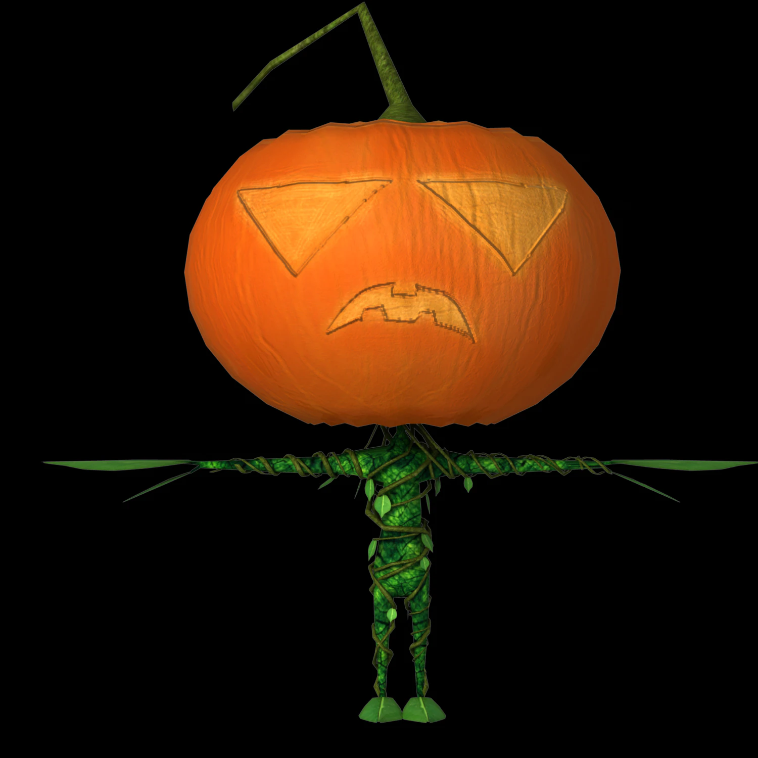halloween pumpkin 3D Model .c4d .max .obj .3ds .fbx .stl .blend 