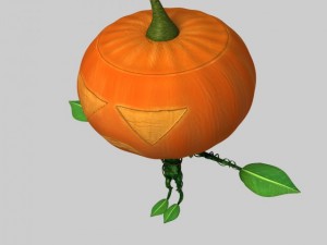 halloween pumpkin 3D 모델
