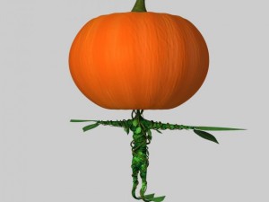 halloween pumpkin 3D 모델