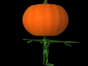 halloween pumpkin 3D Model
