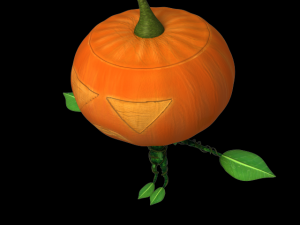 halloween pumpkin 3D 모델