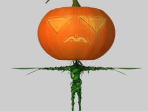 halloween pumpkin 3D 모델