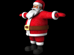 santa claus 3D Model