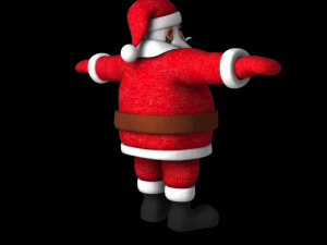 santa claus 3D Model