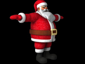 santa claus 3D Model