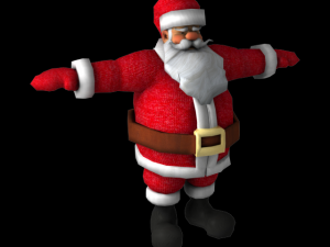 santa claus 3D Model