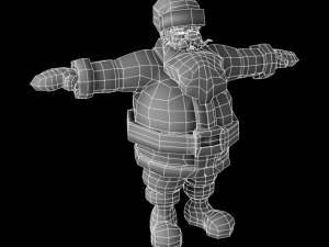 santa claus 3D Model