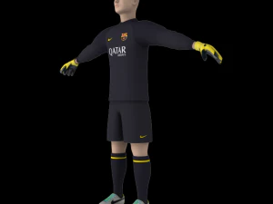 goalkeeper 3D Model