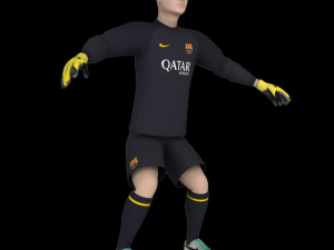goalkeeper 3D Model