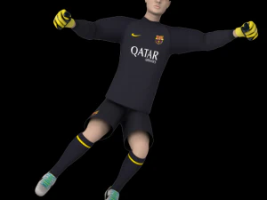 goalkeeper 3D Model