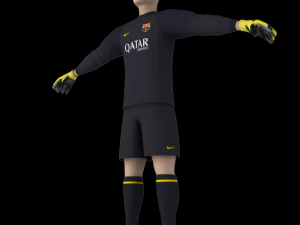 goalkeeper 3D Model