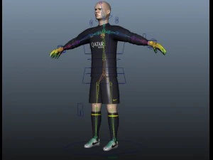 goalkeeper 3D Model