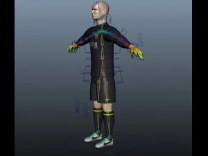 goalkeeper 3D Model