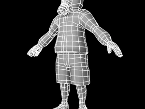 暴徒 3Dモデル