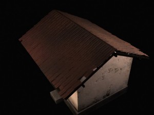old small house south asian style Modello 3D