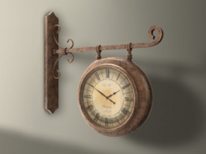 wall clock 3D Model