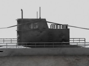 wwii submarine uboat 3D Model