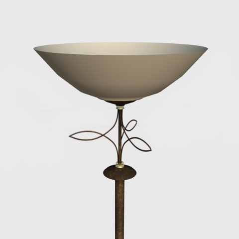 standard lamp 3D Model .c4d .max .obj .3ds .fbx .stl .blend 
