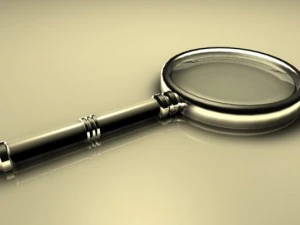 magnifying glass 3D Model