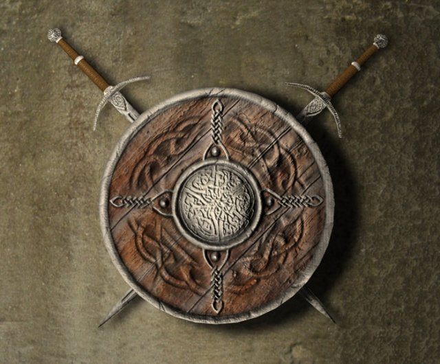 shield 3Dモデル .c4d .max .obj .3ds .fbx .stl .blend 
