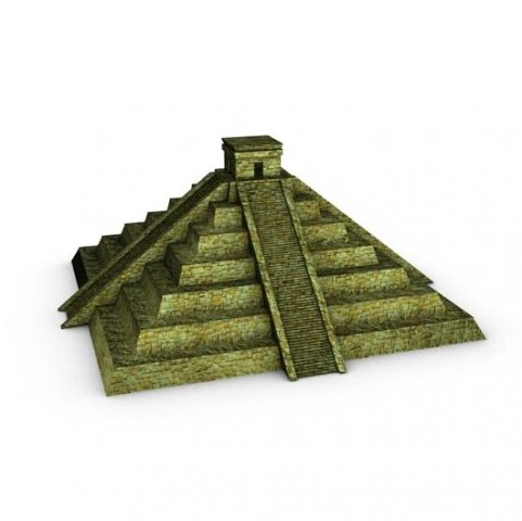 ancient pyramid 3D Model .c4d .max .obj .3ds .fbx .stl .blend 