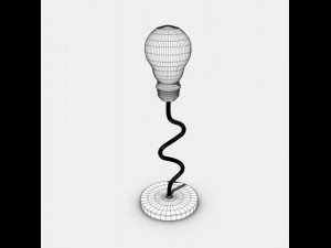 light bulb lamp Model 3D