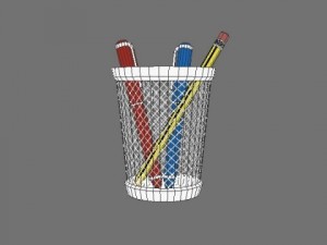 pencil holder 3Dモデル