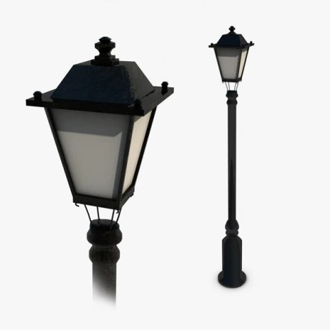 street light 3D Model .c4d .max .obj .3ds .fbx .stl .blend 