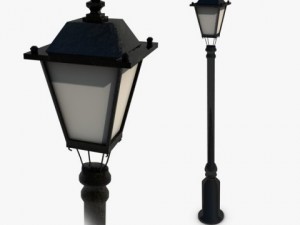 street light Model 3D