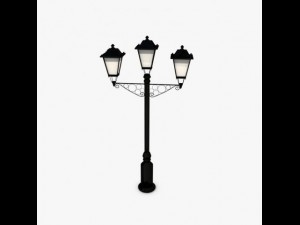streetlight pack Modèle 3D