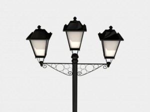 streetlight pack Modèle 3D