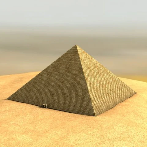 pyramide égyptienne Modèle 3D .c4d .max .obj .3ds .fbx .stl .blend
