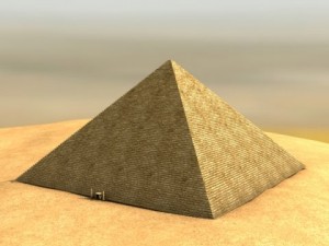 egyptian pyramid 3D Model