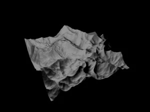 montanhas Modelo 3D