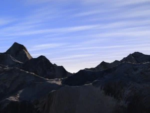montanhas Modelo 3D