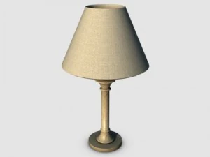 table lamp 2 3D Model