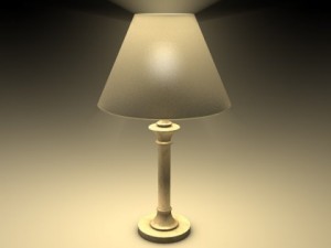 table lamp 2 3D Модель