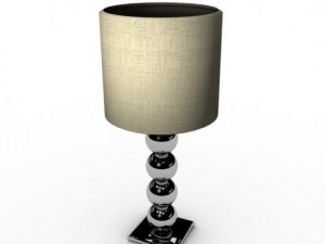 sphere table lamp 3D Model