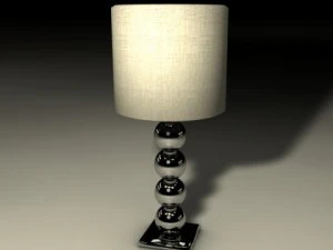 sphere table lamp 3D Model