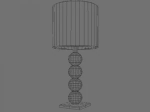 sphere table lamp 3D Model