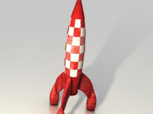 toy rocket 3D Модель