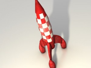toy rocket 3D Модель